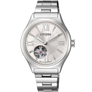 CITIZEN 閃耀鏤空機械時尚腕錶(PC1001-53A)