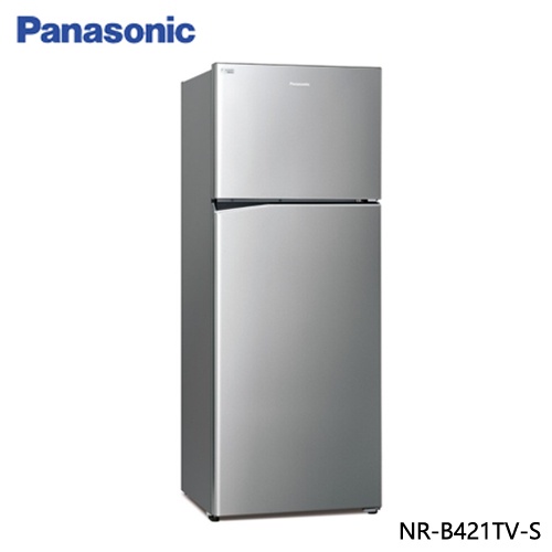 Panasonic 國際 NR-B421TV-S 雙門冰箱 422L 新1級能源 晶漾銀