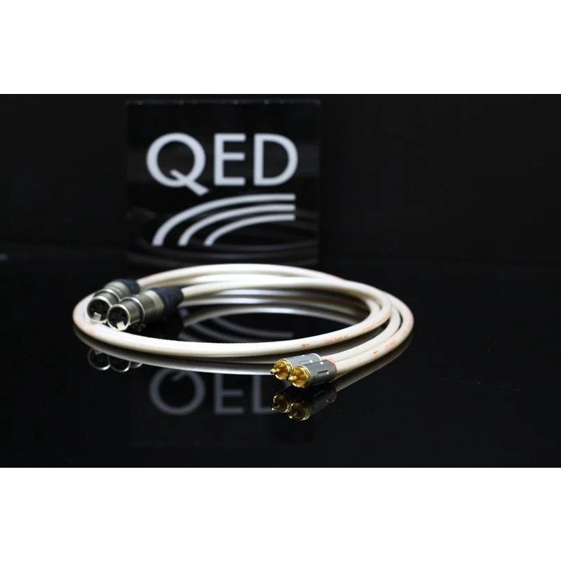 『永翊音響』英國 QED Qunex-2 (XLR平衡母頭對RCA) 訊號線