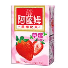 匯竑 阿薩姆草莓奶茶400ML&lt;1箱24瓶&gt;只送桃園雙倍是 任5箱免運