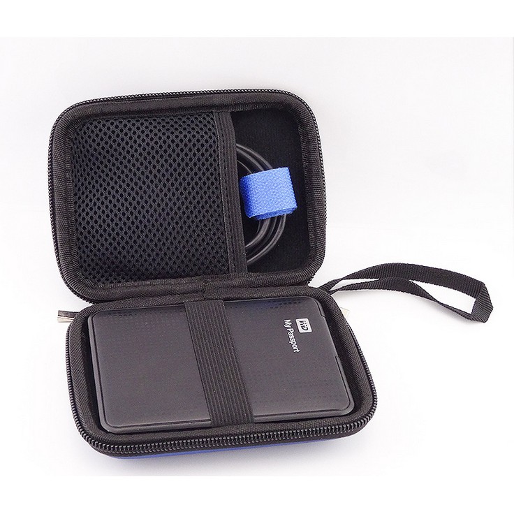 輕便型防震2.5寸行動硬碟電源包數據線耳配件收納盒
