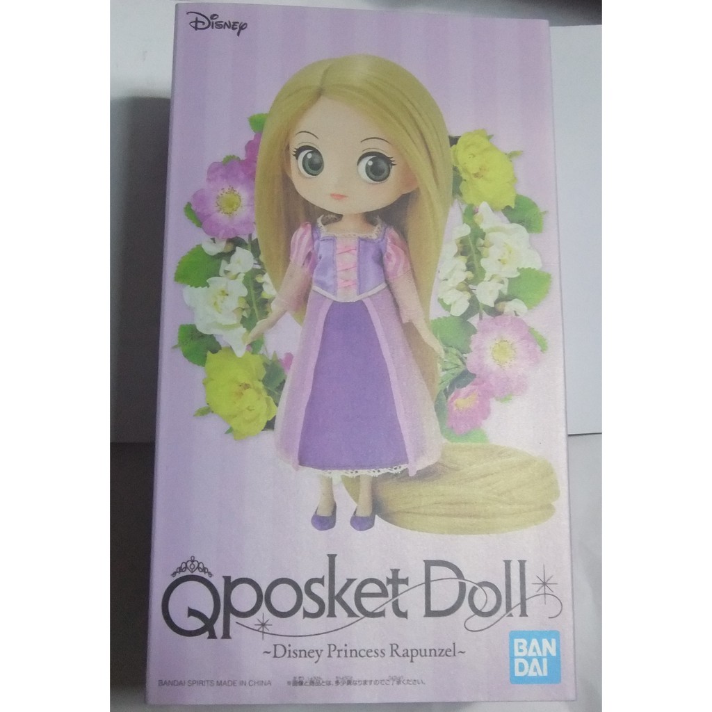 現貨 Q POSKET DOLL 愛麗絲 ALICE 魔髮奇緣 長髮公主 樂佩 高約26cm 植毛頭可動