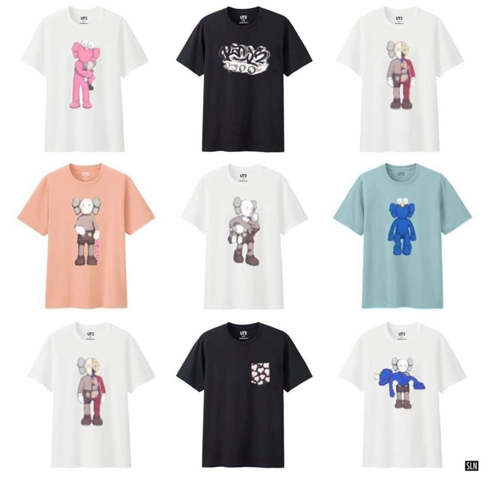 uniqlo kaws tee