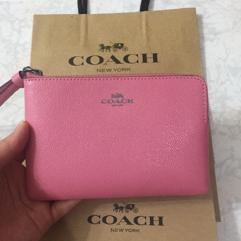 🇺🇸紐約outlet代購🇺🇸 Coach 乾燥玫瑰手拿包❤️