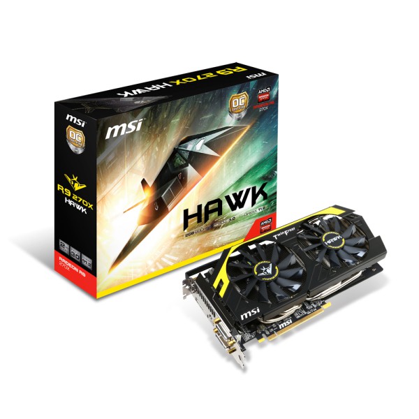 微星 hawk MSI R9 270X  2G DDR5 顯示卡 過保良品 品相漂亮