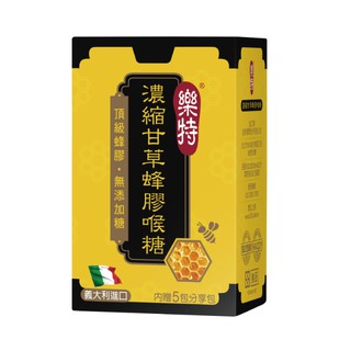 樂特 濃縮甘草蜂膠喉糖15g(附5包分享包)