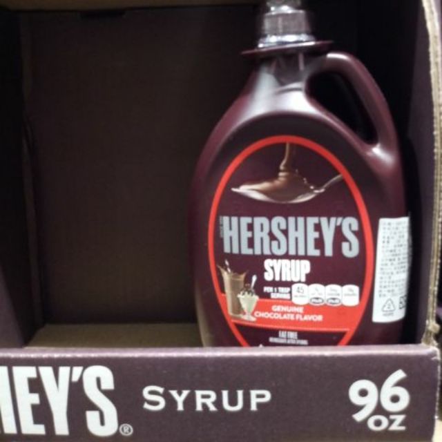 Hershey's 巧克力醬1.36kg/焦糖醬 623g