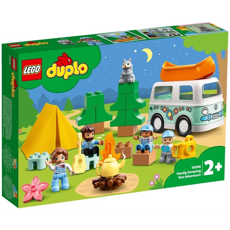 【台中OX創玩所】 LEGO 10946 得寶系列 家庭號冒險露營車 DUPLO 大顆粒 樂高