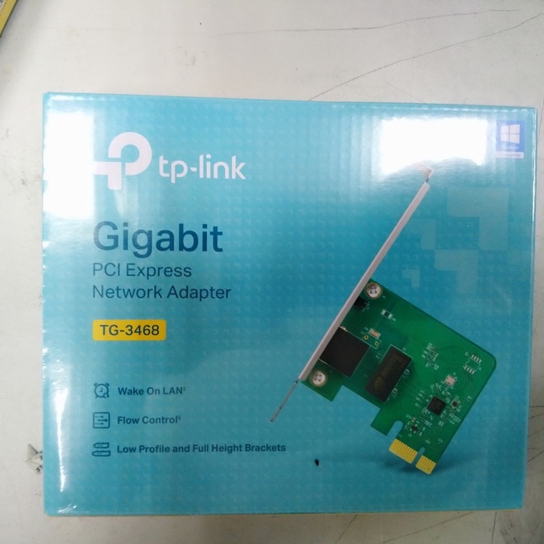 TP-LINK TG-3468 Ver:4.0 Gigabit PCI Express 網路卡
