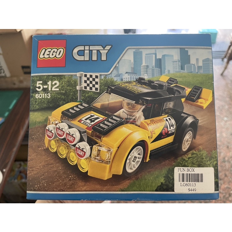 全新 LEGO 樂高 60113 城市系列 拉力賽車 未拆封