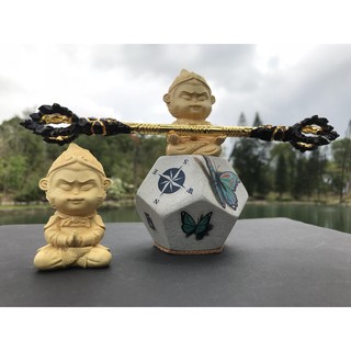 小葉黃楊木雕鬥戰勝佛 齊天大聖孫悟空(臺灣現貨)