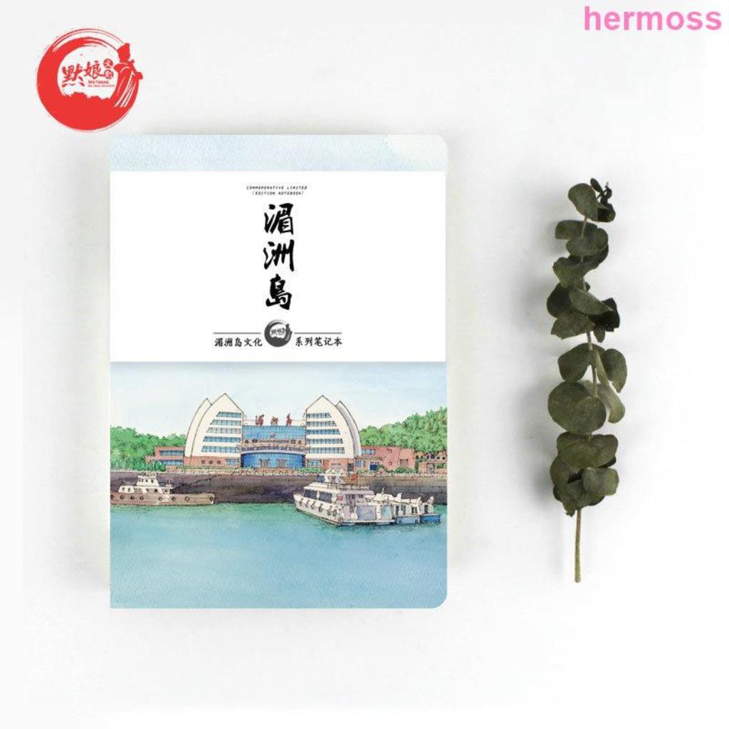 默娘文創 湄洲媽祖旅游本子手繪風景筆記本定制線裝文具記事本 蝦皮購物