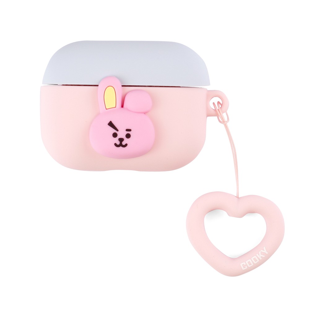 BT21 AirPods pro Case-Heart Ring Duo保護套-COOKY[現貨供應]