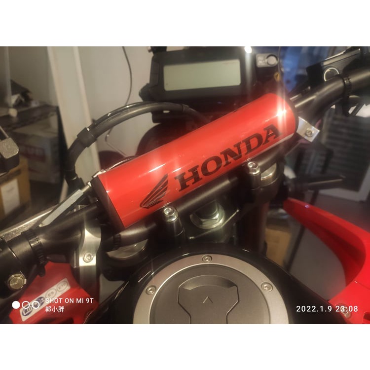 台灣現貨 本田 HONDA字樣 護胸 饅頭 護套 高密度泡棉 CRF150 CRF250 CRF300 XR400