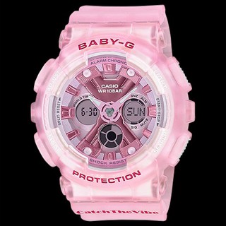 CASIO BABY-G果凍配色電子錶BA-130CV-4A