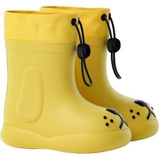 Cheerful Mario幸福瑪麗兒童雨靴男嬰女孩 EVA 防滑戶外卡通雨靴兒童防水鞋