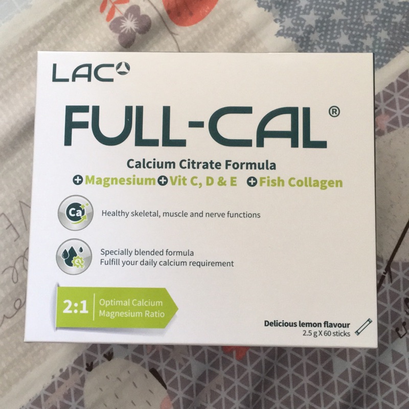 LAC Full-Cal 優鎂鈣 60入