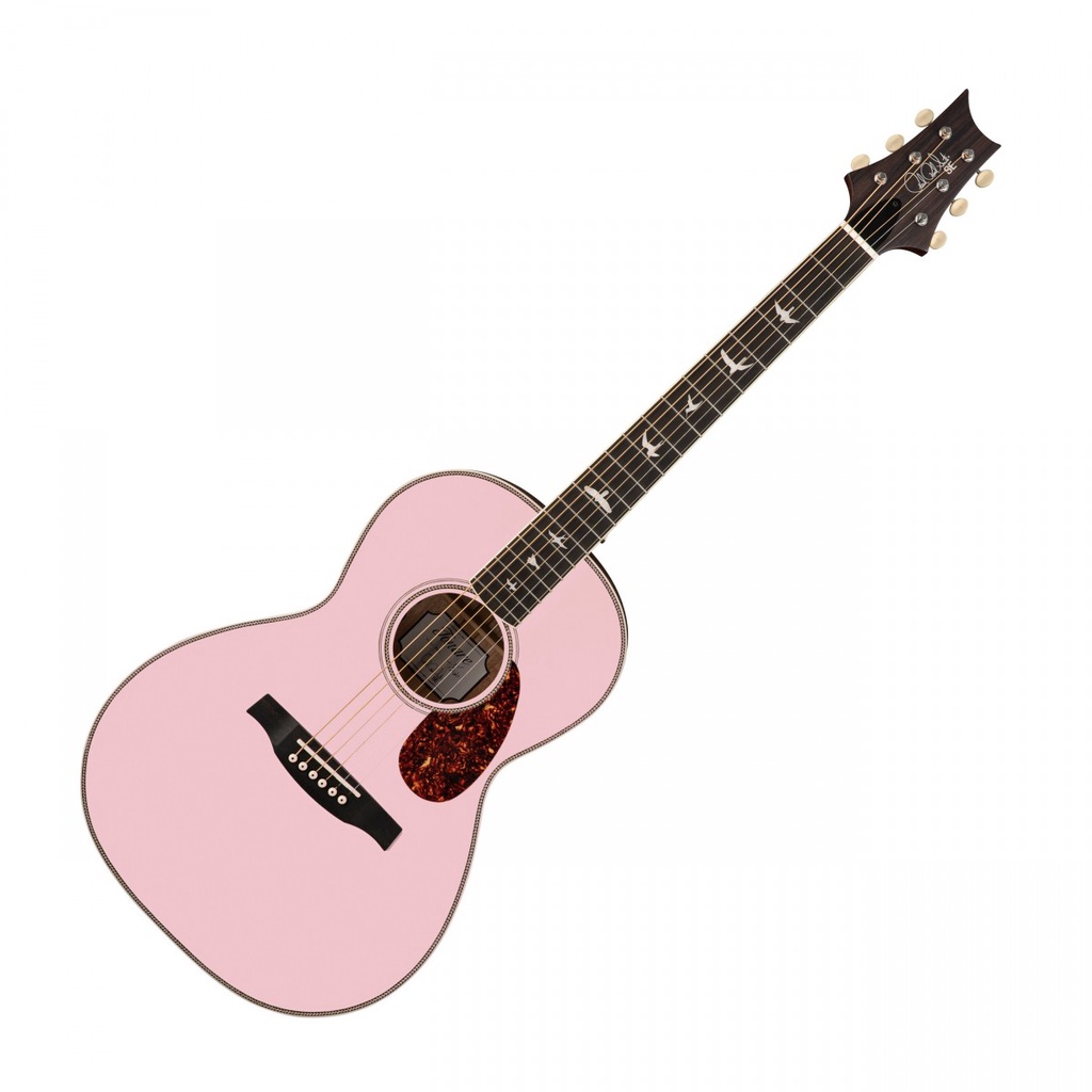 飛翔羽翼樂器行 PRS #SE　P20E 限量彩琴旅行吉他Parlor Guitar - (38吋)(桃花心面單)（粉）