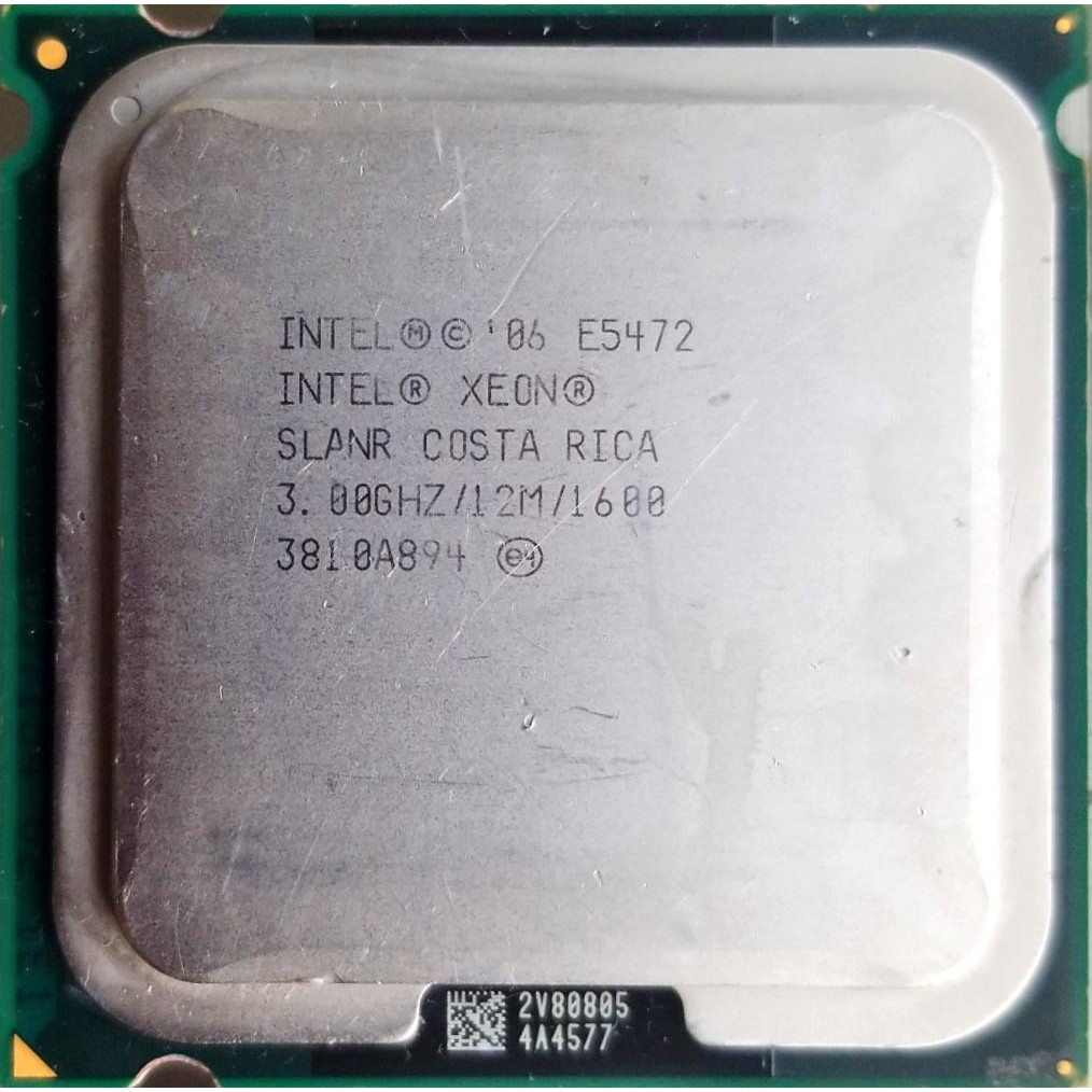 【包郵! 全網最低價 】硬改 Intel Xeon X5472 CPU 四核 1600Mhz LGA771 TO 775