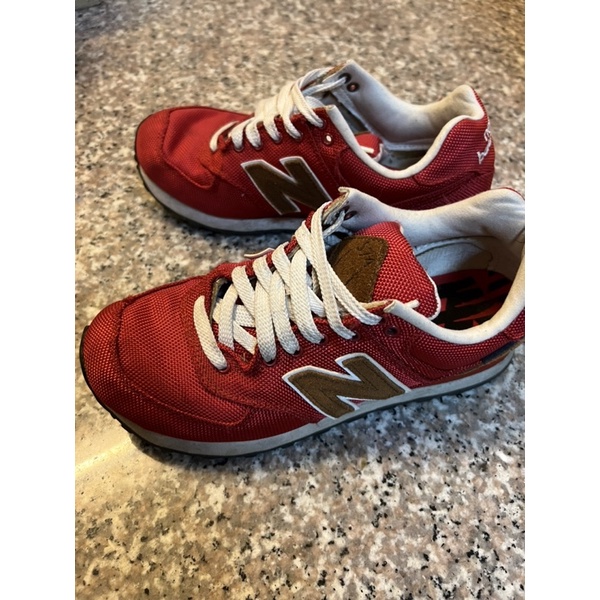 New balance nb574 紅色 球鞋 紐巴倫