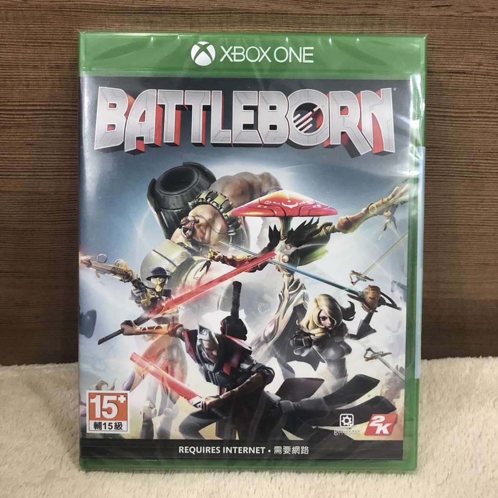《現貨》 XBOX ONE 為戰而生 Battleborn 全新未拆封 中文版 網路遊戲 優惠加購價"$1"