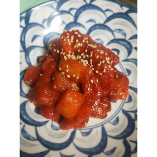 韓式泡菜白蘿蔔（紅醬蘿蔔）