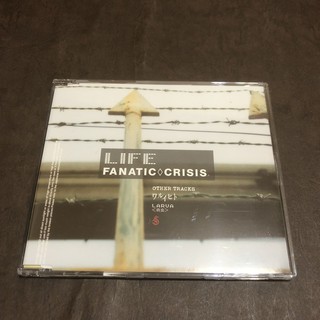 二手 CD FANATIC CRISIS LIFE 日版 單曲 有側標 B箱
