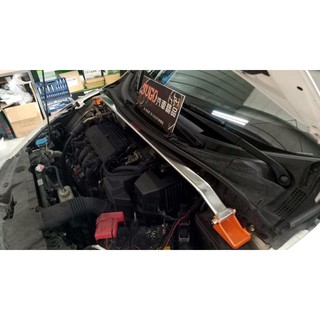 SUGO汽車精品 本田 HONDA NEW CITY 專用SUMMIT 鋁合金引擎平衡拉桿