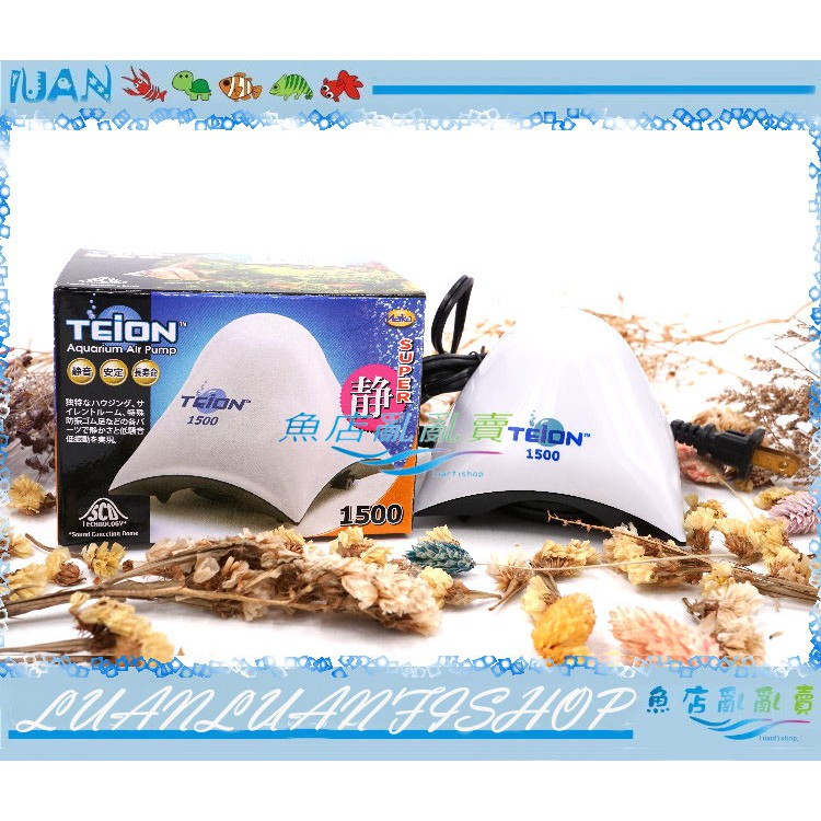 【魚店亂亂賣】TEION帝王單孔打氣馬達1500型(1.5L/min)空氣幫浦/打氣機台灣製I-MK1901超強氣量