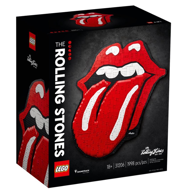 31206（可刷卡分期） LEGO 31206 ART系列 滾石樂團 The Rolling Stones