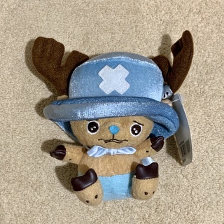 （已降價）航海王 海賊王 ONE PIECE 喬巴 13cm 絨毛娃娃 藍色帽子 白標 正版