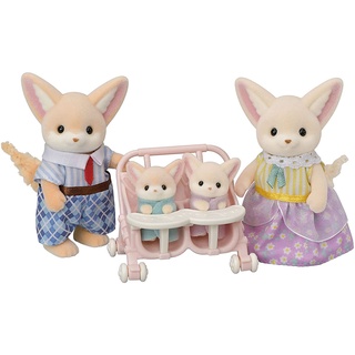 【超萌行銷】Sylvanian Families 森林家族 耳廓狐家庭組_EP14912