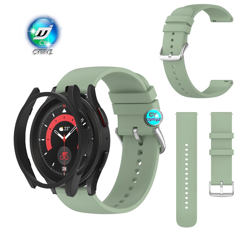 三星 Galaxy Watch5 pro 錶帶 矽膠錶帶 三星 Galaxy Watch 5 pro 保護殼 保護套