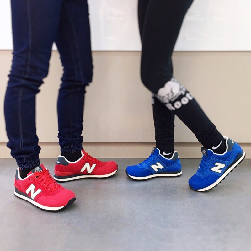 保證正品✨超優惠 new balance nb 紐巴倫 574 系列 經典 藍紅 男女鞋 復古鞋