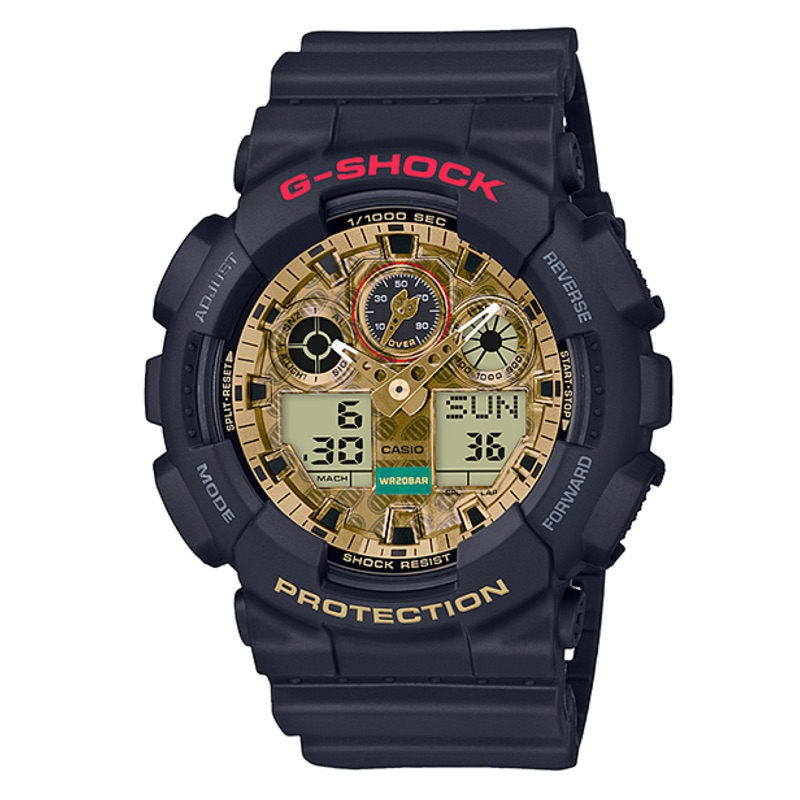 CASIO G-SHOCK  GA-100TMN-1A  日本製造 令和時代 招財貓限定版 全新現貨