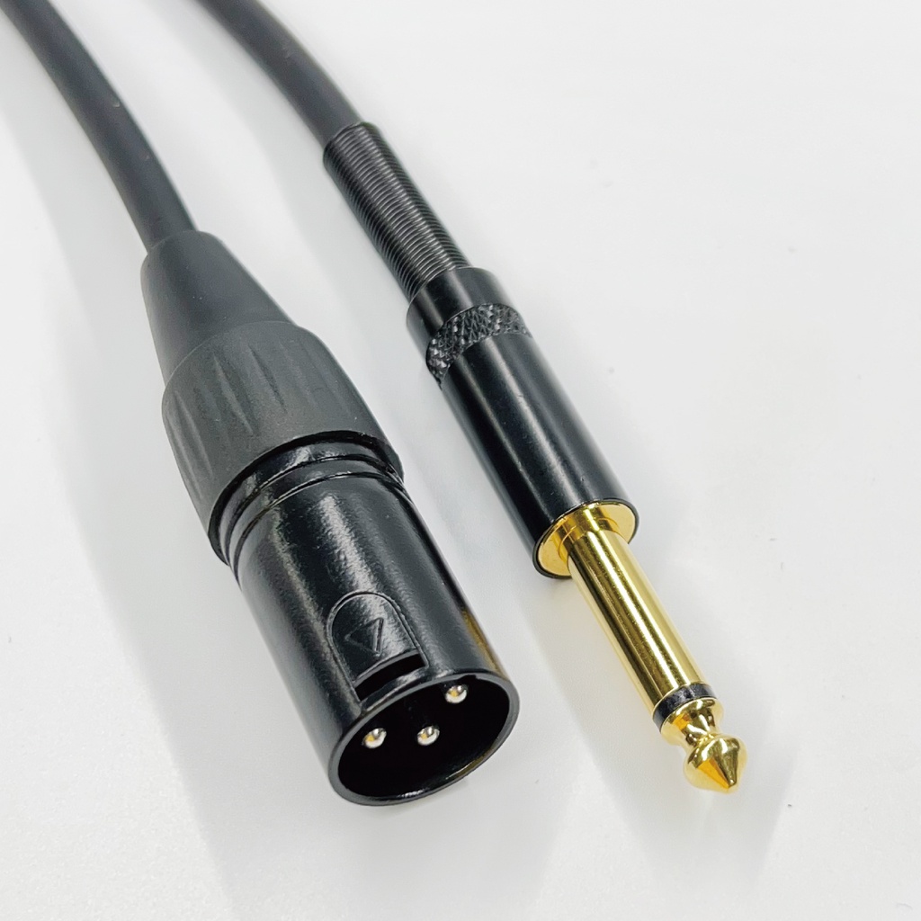 多色可選 XLR轉6.3TS對 XLR公 麥克風線 可訂製 Cannon XLR 訊號線 mic線 micphone