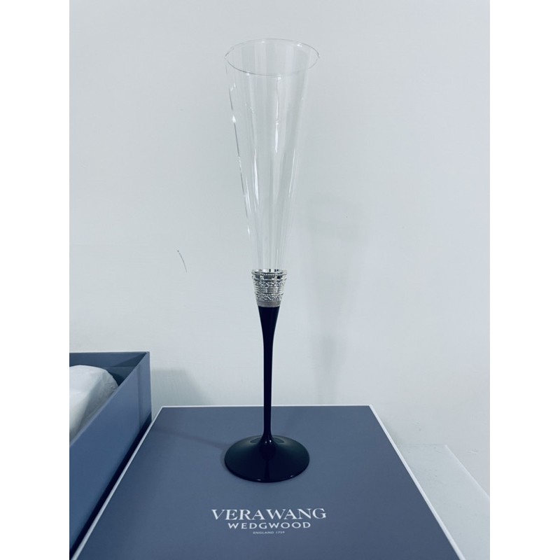 全新Wedgwood VeraWang設計聯名款香檳杯玻璃杯禮盒