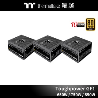 曜越 鋼影 Toughpower GF1 650W / 750W / 850W 金牌 認證 電源供應器 (全模全日)