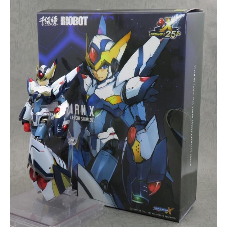 玩具主義) 現貨 千值練 RIOBOT 洛克人X 獵鷹裝甲 Ver.EIICHI SIMIZU 清水榮一