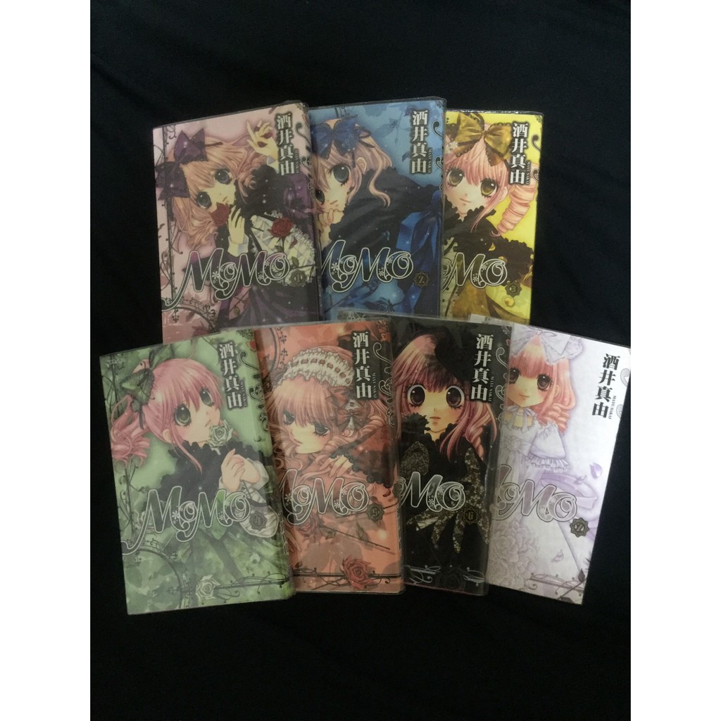 Momo 全7集含書套酒井真由少女漫畫 蝦皮購物