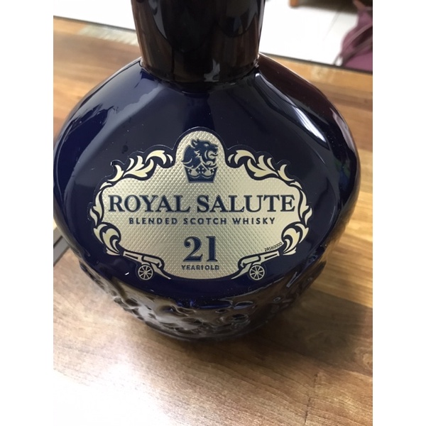 Royal Salute 皇家禮炮21年酒瓶空瓶