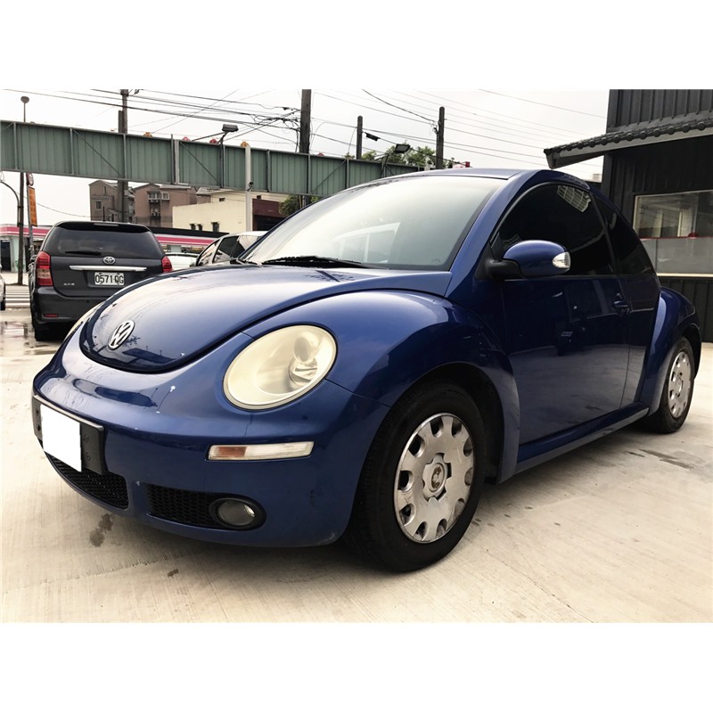 【FB搜尋桃園阿承】福斯 超人氣BEETLE金龜車 2005年 1.6CC 藍色 二手車 中古車