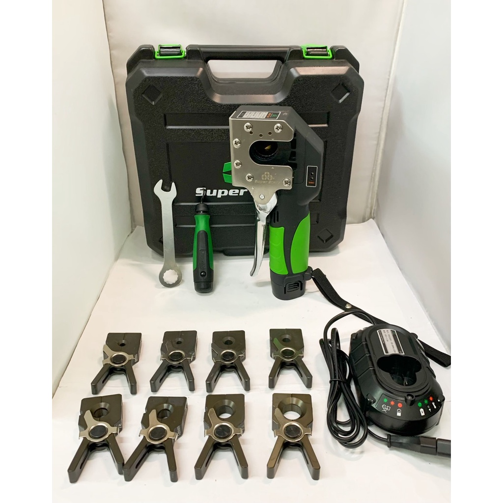 電動擴孔器 聖霸(牧田款) 12V 2.0AH /全自動鋰電擴口器/擴9mm冷氣銅管喇叭口/公英制充電擴口器/擴管器