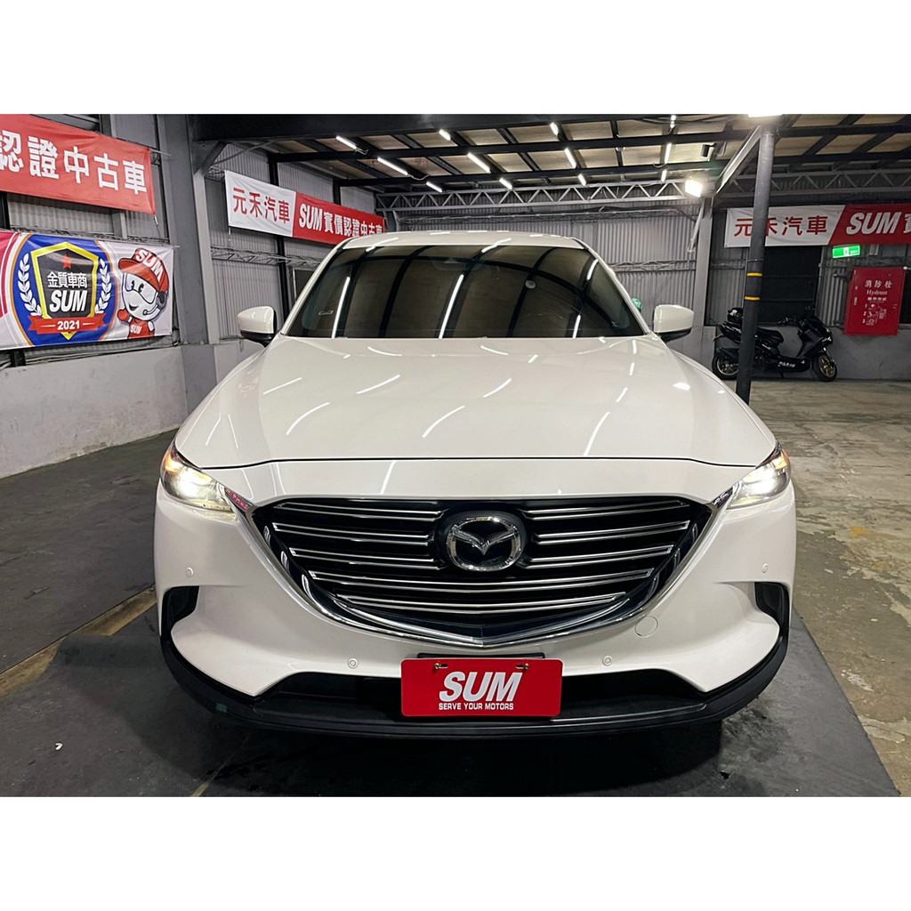 正2018年Mazda  CX-9 2.5 SKY-G 2WD七人座超貸 找錢 實車實價 全額貸 一手車 女用車 非自售