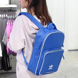 Adidas Originals Classic Backpack 三葉草 天空藍 經典復古 休閒後背包 DN7324