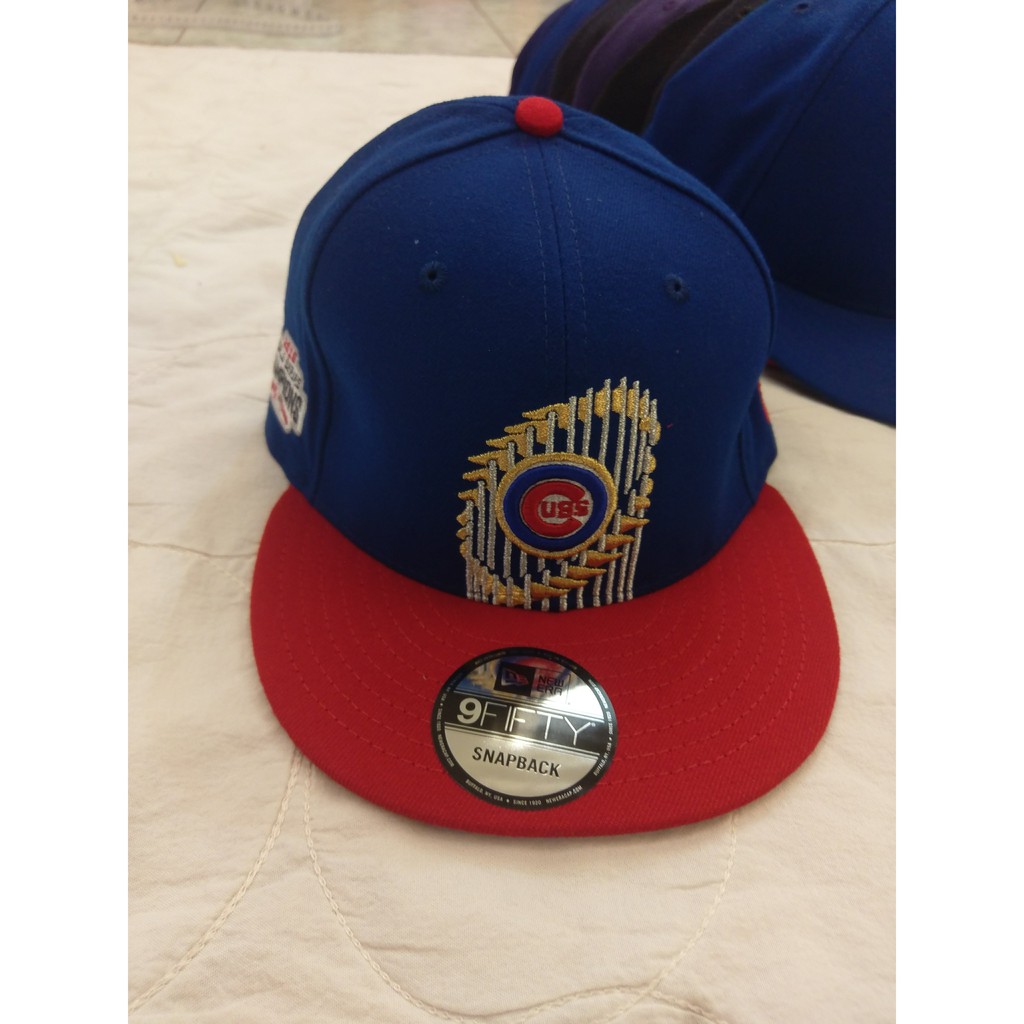MLB Chicago Cubs New Era  9FIFTY Snapback 小熊隊2016冠軍棒球帽