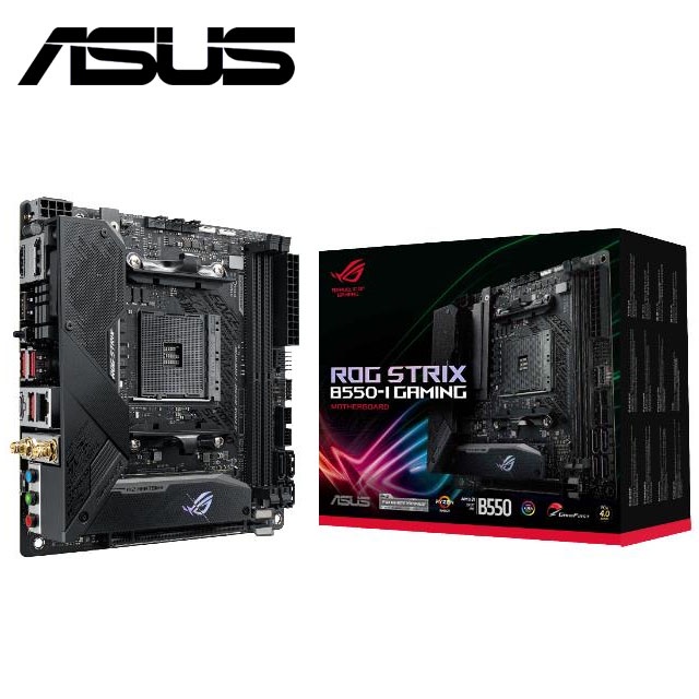 【ASUS 華碩】ROG STRIX B550-I GAMING AM4 Mini ITX 主機板