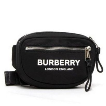 Burberry 80210911 中性款標誌小型印花尼龍萬用腰包