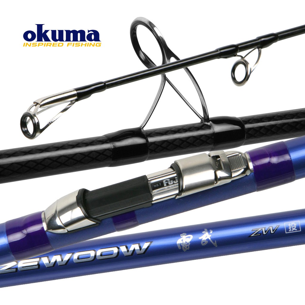 Okuma 雷武並繼遠投竿 蝦皮購物