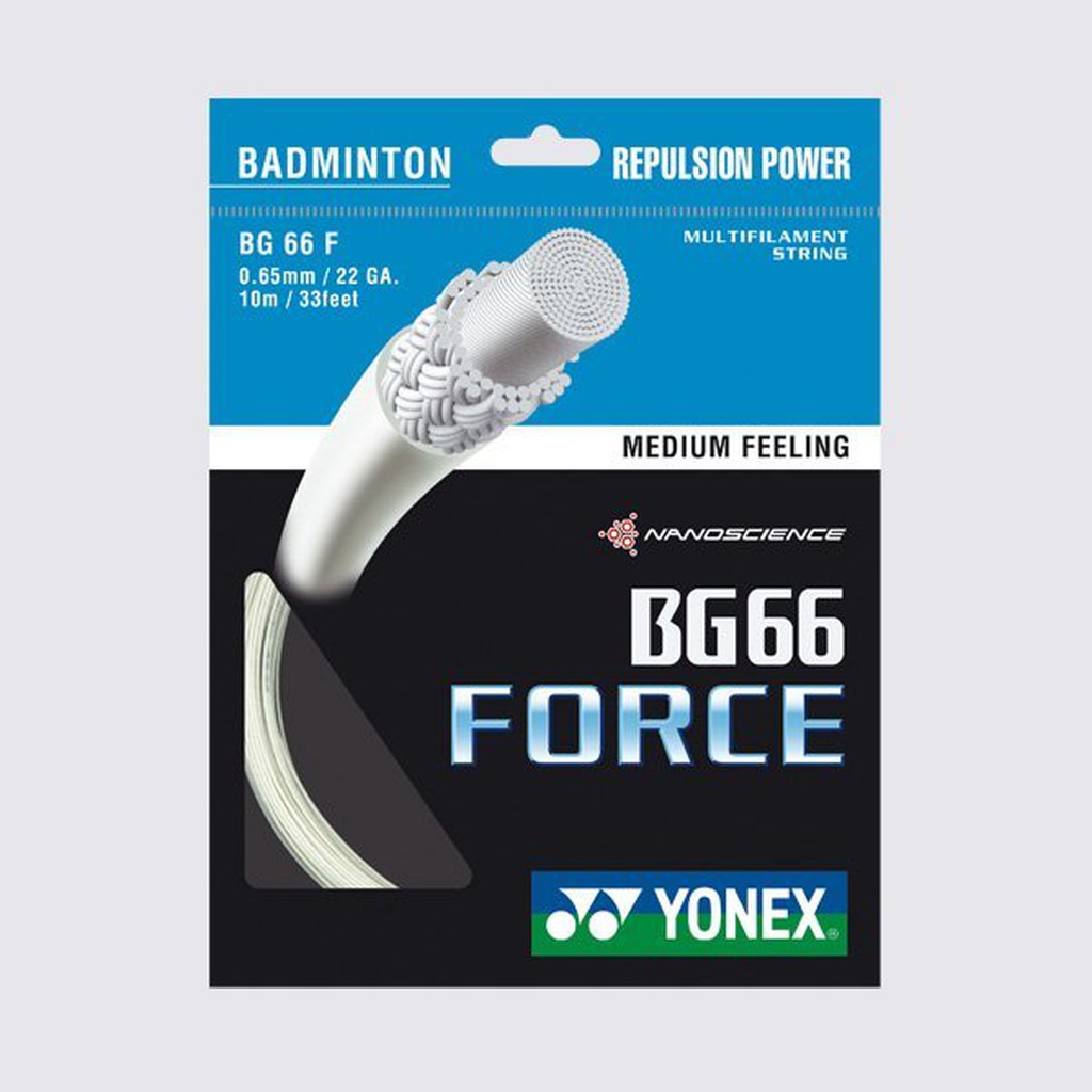 【力揚體育 羽球店】 YONEX 專業 羽球拍線 BG66F (66FORCE) 羽球線